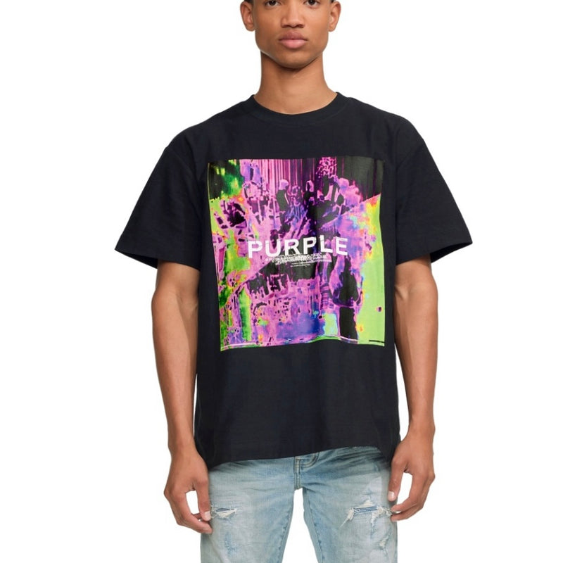 Purple Brand Textured Meeting Multi S/S Tee