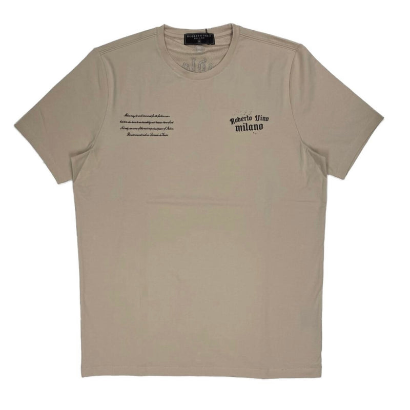 Roberto Vino Tech Endless Tee (Beige)