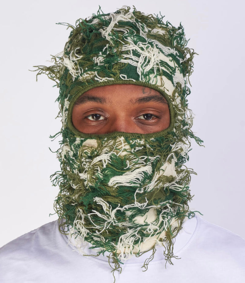 PLTKS Balaclava Camo/Green