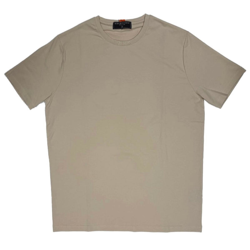 Roberto Vino Tech Font Tee (Beige)