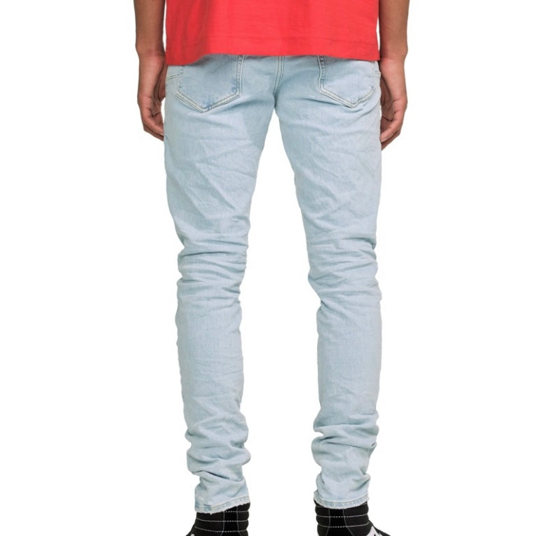 Purple Brand Light Bleach Clean Jeans