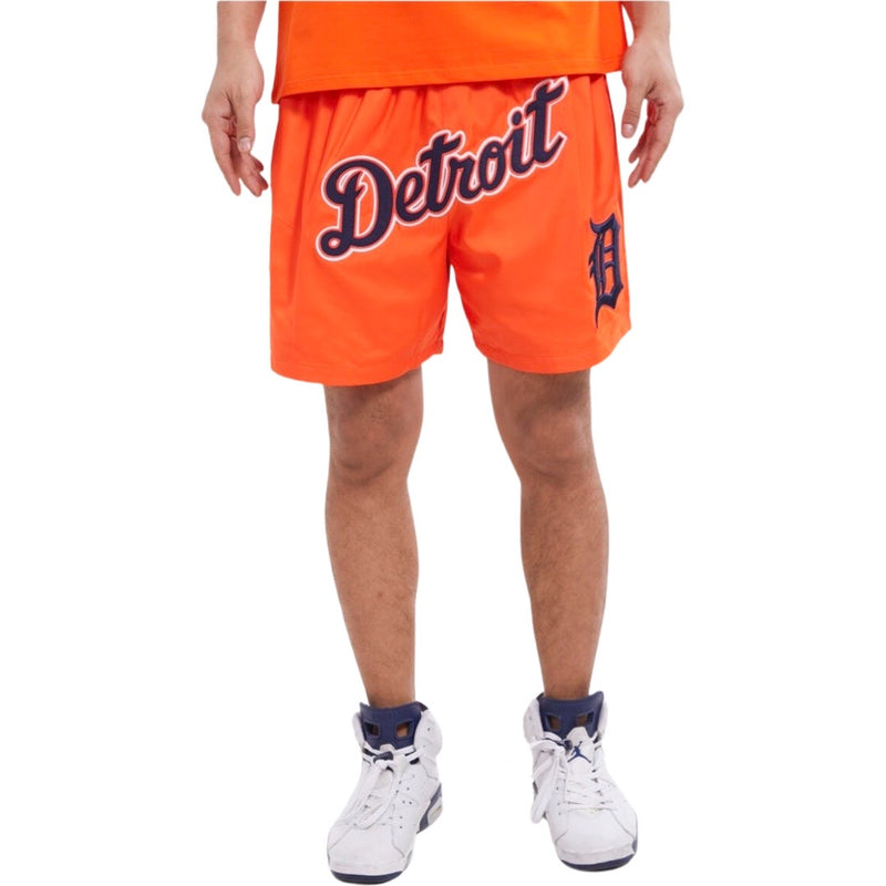Detroit Tigers Classic Woven Short (Orange)