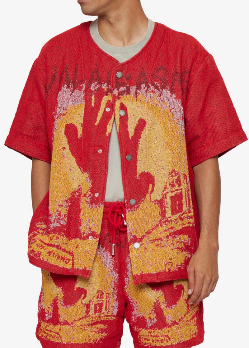 Valabasas Ghost Hand Red Short Set