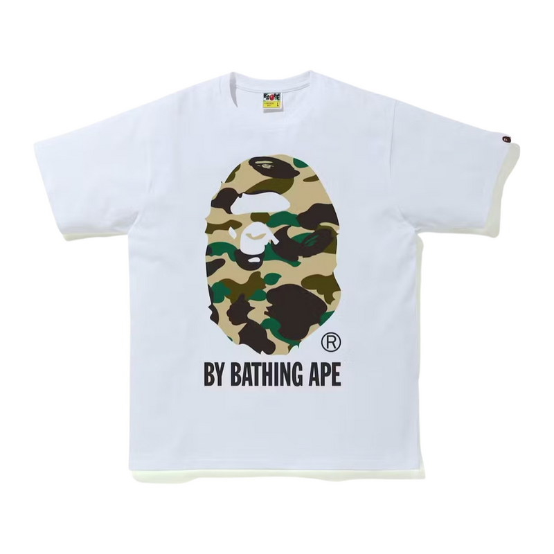 BAPE 1st Camo Ape White Tee