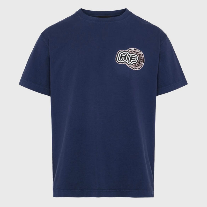 Homme Femme Global Tee In Navy