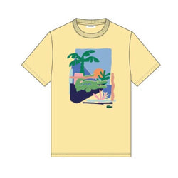 Men’s Lacoste Palm Beach Tee In Yellow