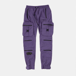 Eight & Nine Combat Nylon Purple Joggers