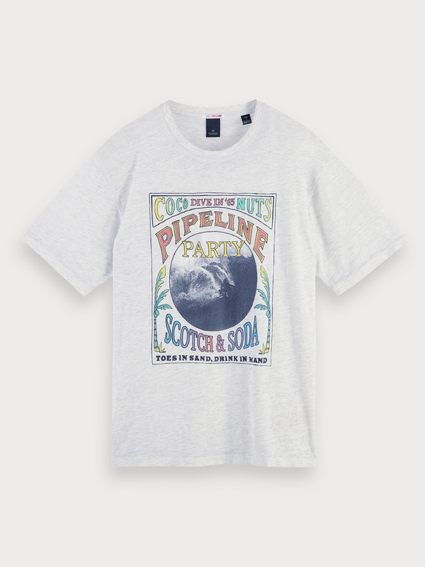 Scotch&Soda-Burnout Artwork Tee