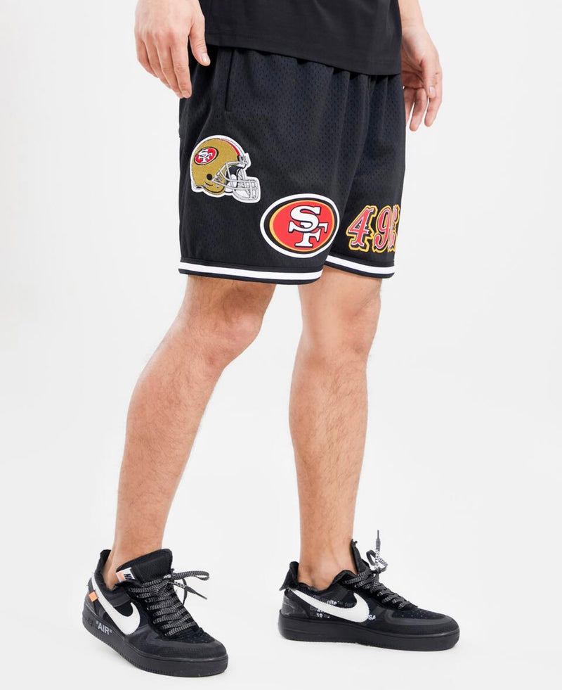 San Francisco 49ers Logo Mesh Short