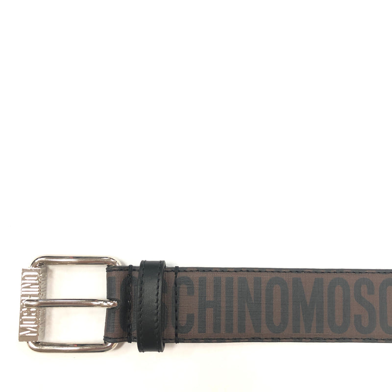 Moschino Couture Jacquard Logo Belt