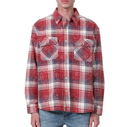 Purple Brand Plaid Red L/S Shirt