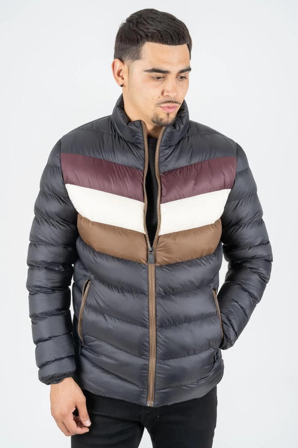 Platini Bubble Jacket (Black/Multi)