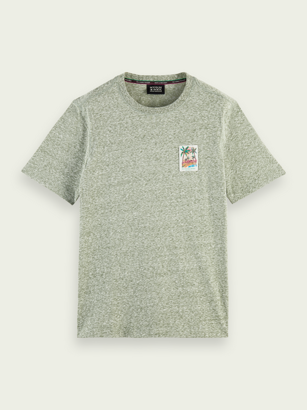 Scotch&Soda Melange Tee In Army (166653)