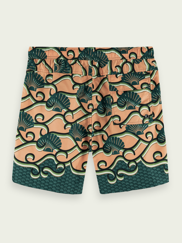 Scotch&Soda Printed Swim Shorts