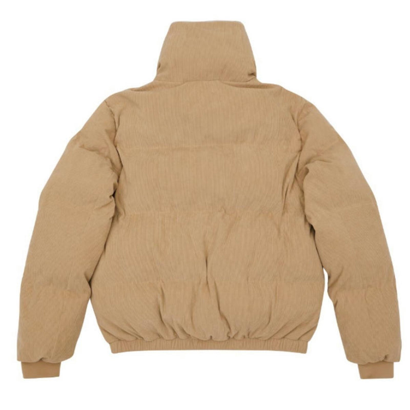 Roku Mercer Khaki Corduroy Puffer Jacket