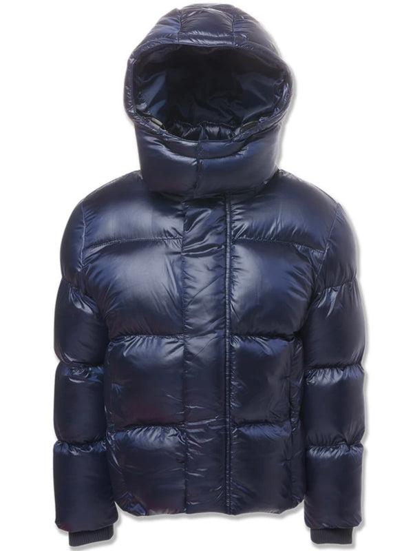 Jordan Craig Puffer Hooded Navy Kids Jacket