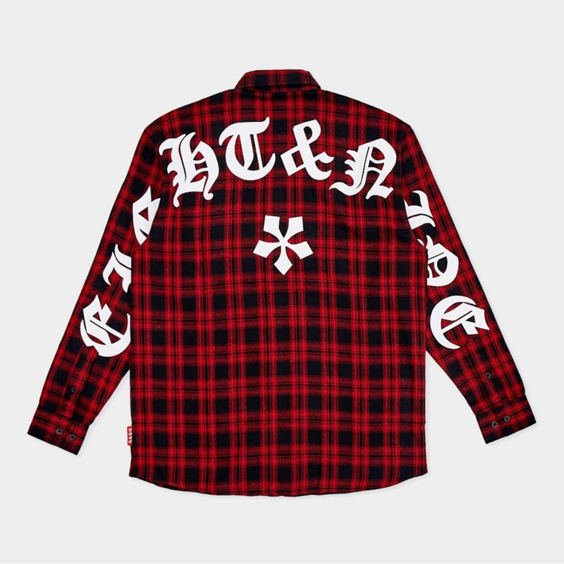 Eight & Nine Aves Red Flannel