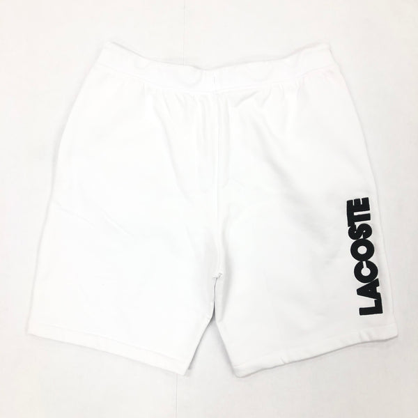 Lacoste Fleece Shorts (White)
