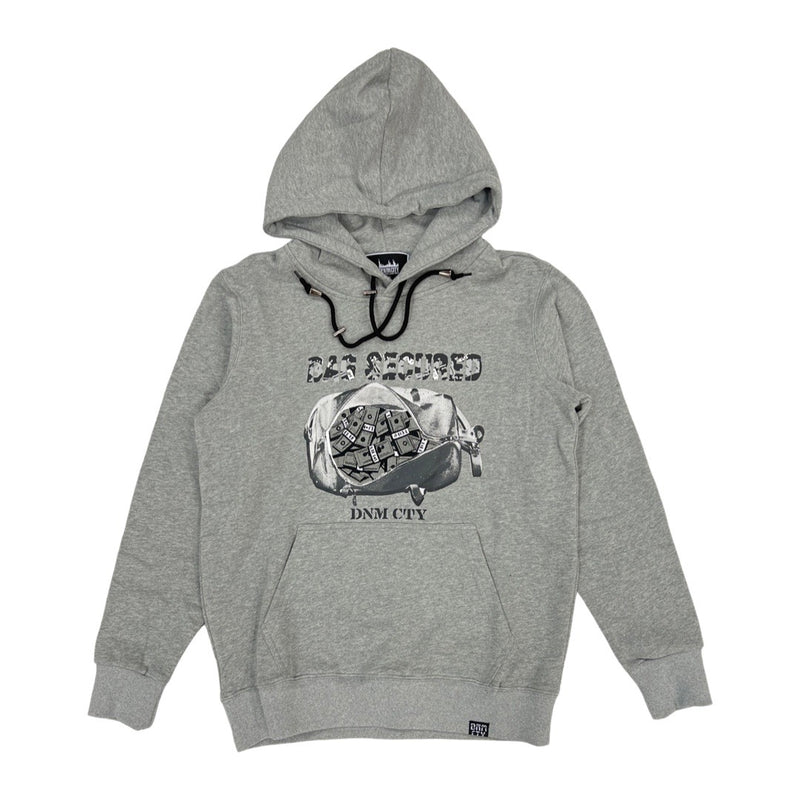 DenimiCity Bag Secured Hoodie (Grey)