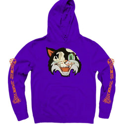 BWOOD 9 Lives Purple Hoodie