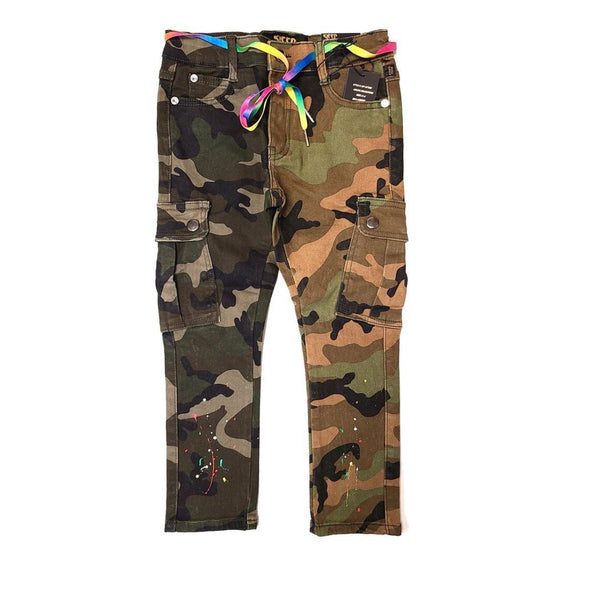 Kleep Kid’s Two Tone Camo Jeans