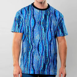 Coogi Classic Blues All Over Tee