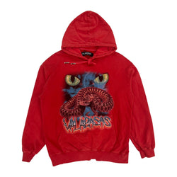 Valabasas “Eyes” Vintage Red Hoodie