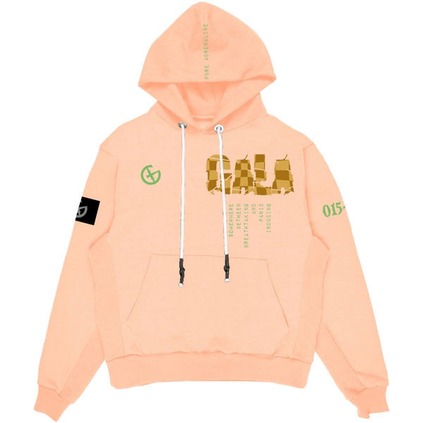 Gala Adrenaline Peach Hoodie