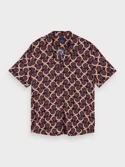 Scotch&Soda-Swirl Lightweight Printed Shirt