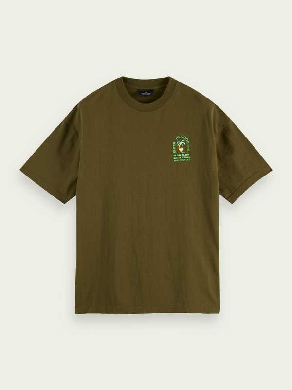 Scotch&Soda Graphic Relaxed Tee