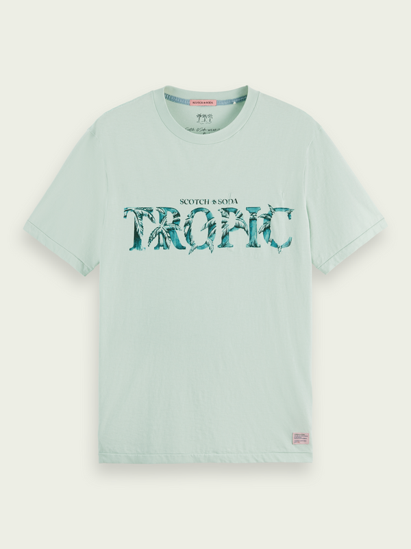 Scotch&Soda Inside Pocket Tee In Mint (166070)