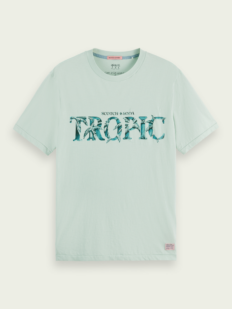 Scotch&Soda Inside Pocket Tee In Mint (166070)