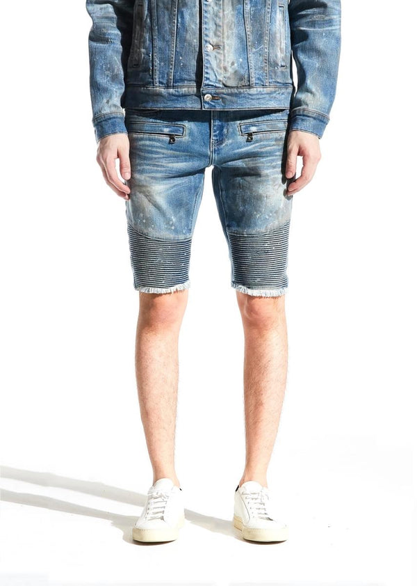 Embellish-Burns Moto Shorts