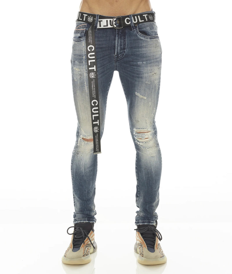 Cult Of Individuality “Mayfly” Skinny Stretch Jeans