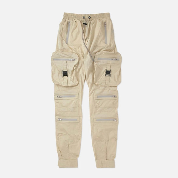 Eight & Nine Combat Nylon Cream Joggers