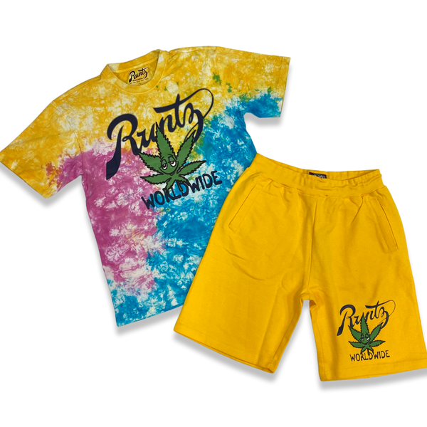 Runtz Puff Stock Short Set (Multi)