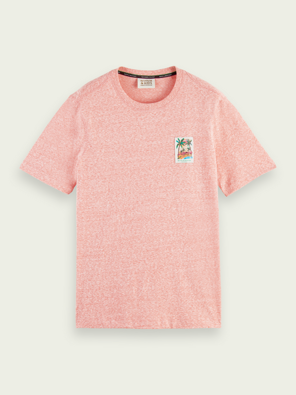 Scotch&Soda Melange Tee In Vulcano (166653)