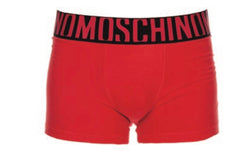 Rubber Elastic Boxer With Logo (Red)