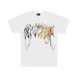 Revenge X Lil Durk White Painting Tee