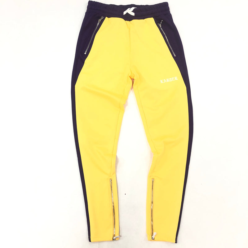 Karter Purple/Yellow Roosevelt Track Pants