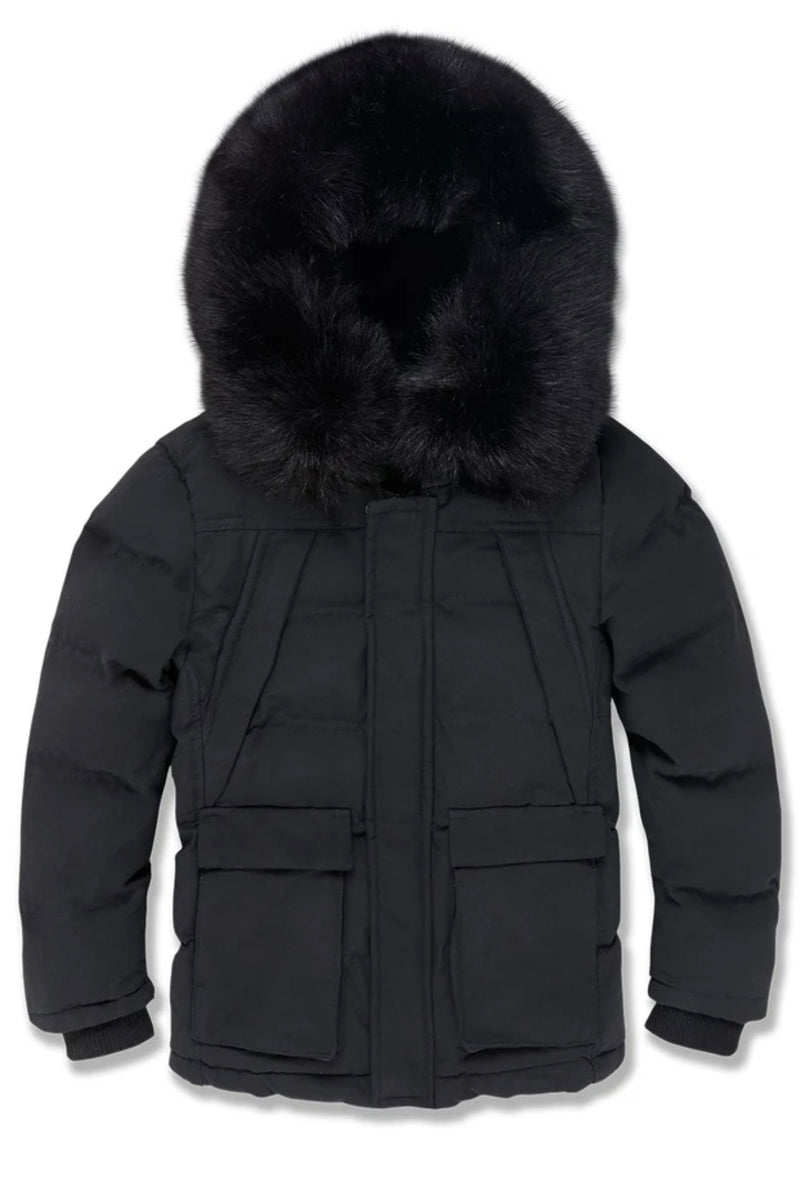 Jordan Craig Kids Bismarck Lined Parka (Black)