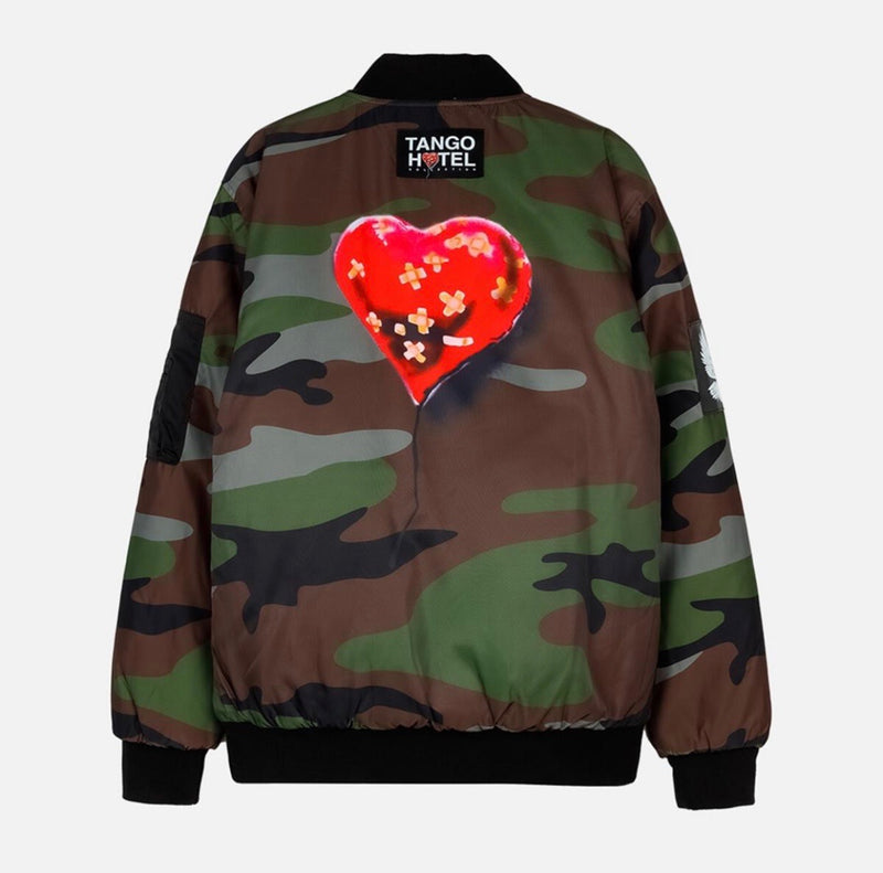 Tango Hotel Bandaged Heart Reversible Jacket