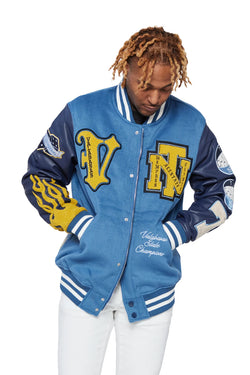 Valabasas “VTiger” Blue Chip Varsity Jacket