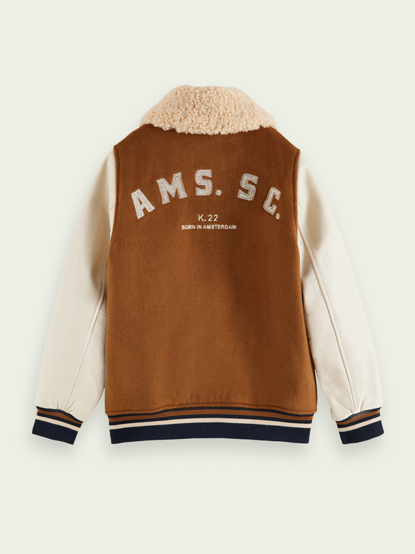 Kids Badges Varsity Jacket (163148)