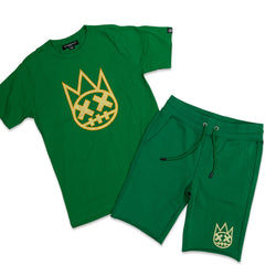 Cult Kelly Green Shimuchan Logo Short Set