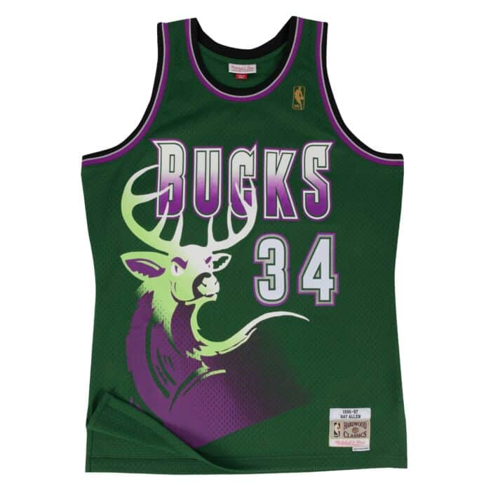 Mitchell&Ness Milwaukee Bucks Alternate Jersey (Ray Allen)