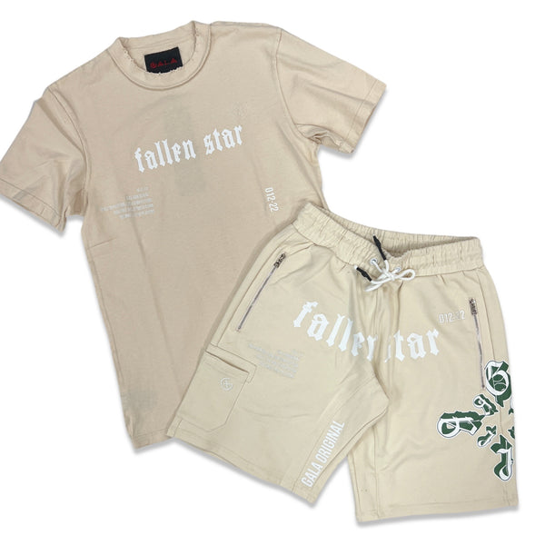 Gala Fallen Star Ivory Short Set
