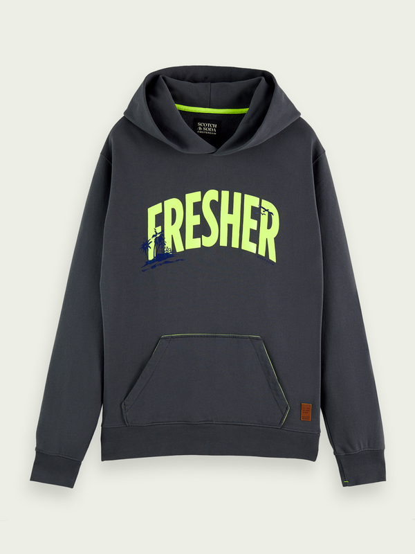 Scotch & Soda Fresher Graphite Hoodie (169207)