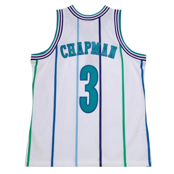 Mitchell&Ness Charlotte Hornets White Jersey (Rex Chapman)