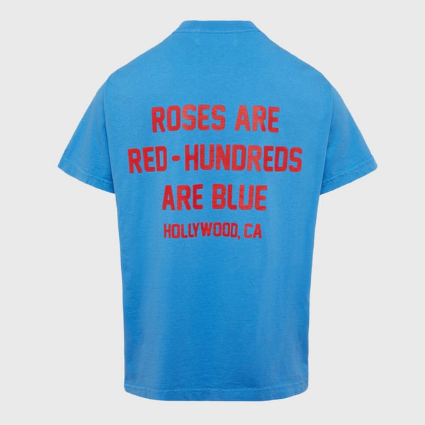 Homme Femme Poetry Tee In Blue